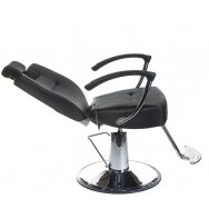 Professional barbers and beauty salons haircut chair HEKTOR BH-3208, black color