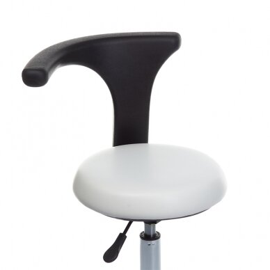 Professional master chair for beauticians and beauty salons BD-Y915, white color 1