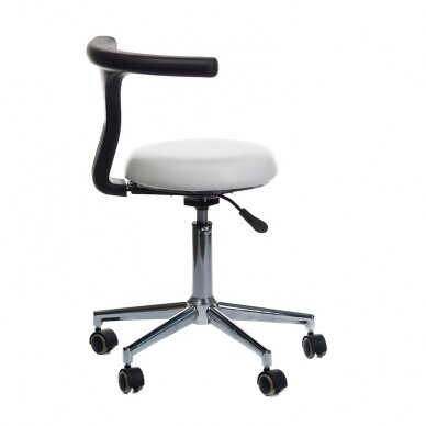 Professional master chair for beauticians and beauty salons BD-Y915, white color 2