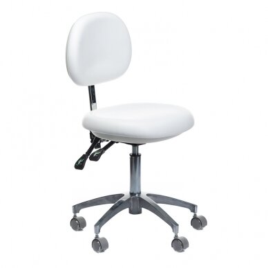 Professional chair for beauticians and beauty salons BD-Y941, white color