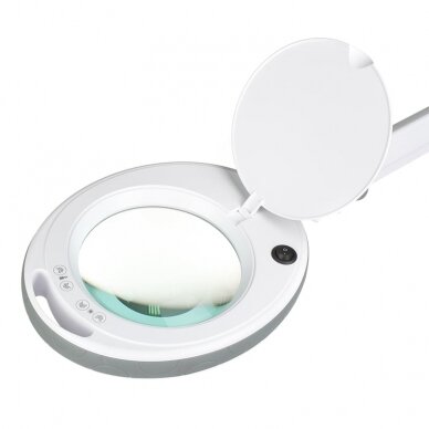 Professional cosmetic lamp magnifier BSL-05 LED 12W with stand, white color 3