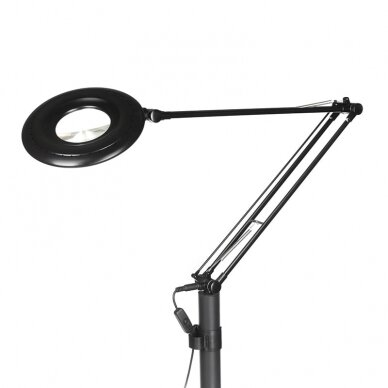 Professional cosmetic lamp-lupa INKOO surface mounted, black color