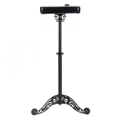 Professional stylized footrest, armrest for tattoo specialists RAMI INKOO, black color 1