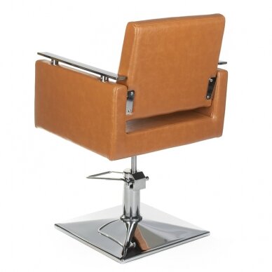 Professional hairdressing chair BH-6333, brown color 2