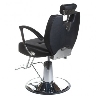 Professional barbers and beauty salons haircut chair HEKTOR BH-3208, black color 3