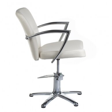 Professional hairdressing chair LIVIO BH-8173, cream color 1