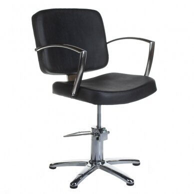 Professional hairdressing chair DARIO BH-8163, black color