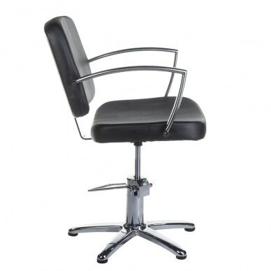 Professional hairdressing chair DARIO BH-8163, black color 1