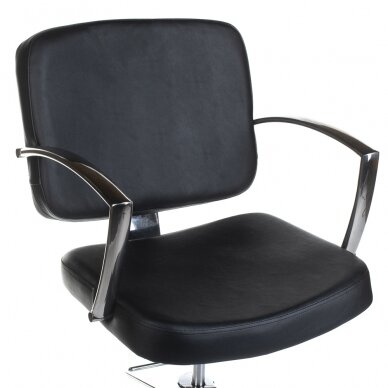 Professional hairdressing chair DARIO BH-8163, black color 3