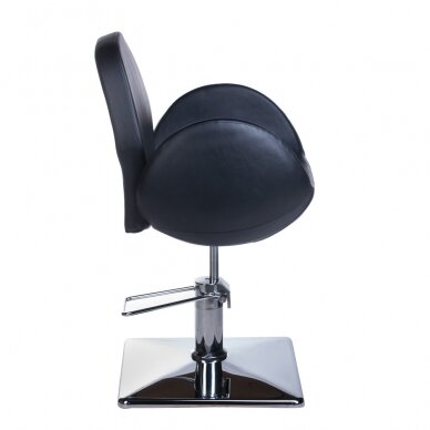 Professional barbers and beauty salons haircut chair ALTO BH-6952, black color 2