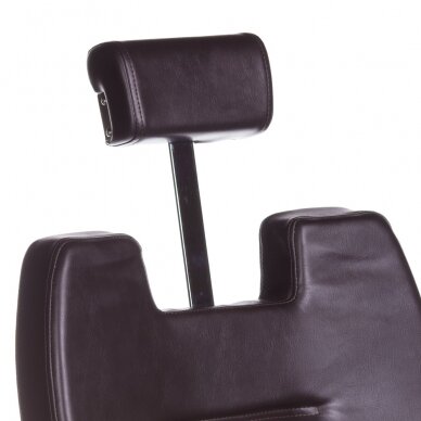 Professional barbers and beauty salons haircut chair HEKTOR BH-3208, brown color 4