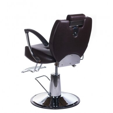 Professional barbers and beauty salons haircut chair HEKTOR BH-3208, brown color 7