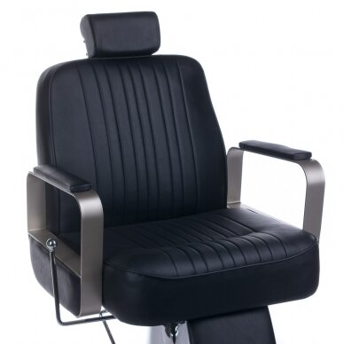 Professional barbers and beauty salons haircut chair HOMER BH-31237, black color 1