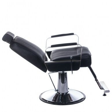 Professional barbers and beauty salons haircut chair HOMER BH-31237, black color 3