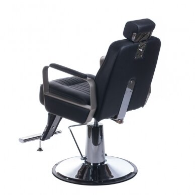 Professional barbers and beauty salons haircut chair HOMER BH-31237, black color 7