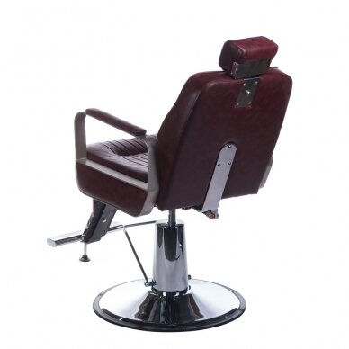 Professional barbers and beauty salons haircut chair HOMER BH-31237, cherry color 7