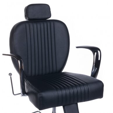 Professional barbers and beauty salons haircut chair OLAF BH-3273, black color 1