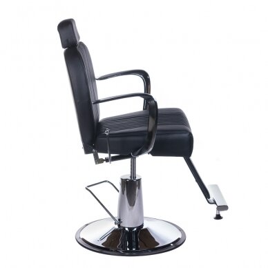 Professional barbers and beauty salons haircut chair OLAF BH-3273, black color 2