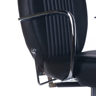 Professional barbers and beauty salons haircut chair OLAF BH-3273, black color 6