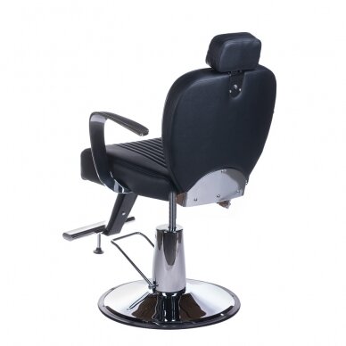 Professional barbers and beauty salons haircut chair OLAF BH-3273, black color 7