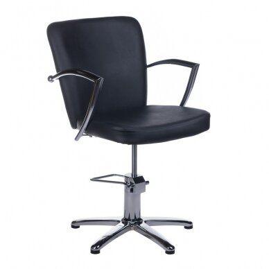 Professional hairdressing chair LIVIO BH-8173, black color