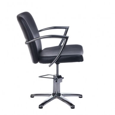 Professional hairdressing chair LIVIO BH-8173, black color 2