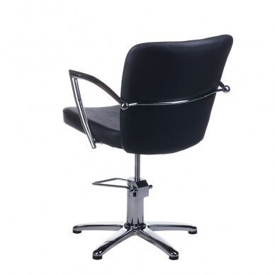 Professional hairdressing chair LIVIO BH-8173, black color 3