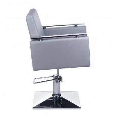 Professional hairdressing chair BH-6333, light grey color 2