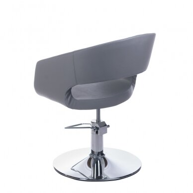 Professional hairdressing chair BH-8821, light grey color 3