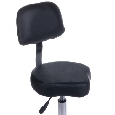 Professional master chair for beauticians and beauty salons BH-7268, black color 1