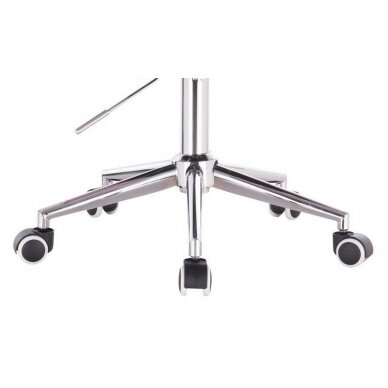 Professional beauty salons and beauticians stool HR831K, graphite velor 3