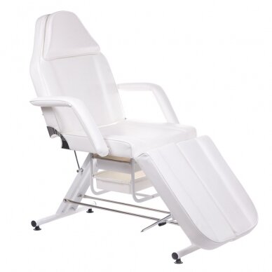 Professional mechanical pedicure bed -chair BW-263, white color