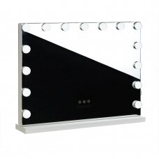 Mirror for beauty salons with LED lighting LED HOLLYWOOD 58x43cm