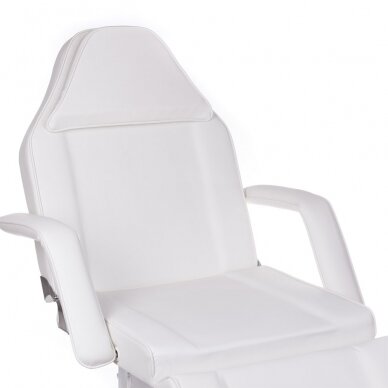 Professional cosmetology chair-bed 262A, white color 1