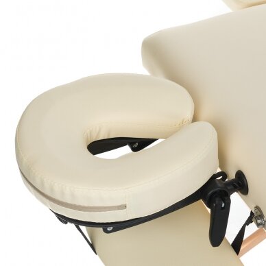 Professional folding massage table BS-523, cream color 3