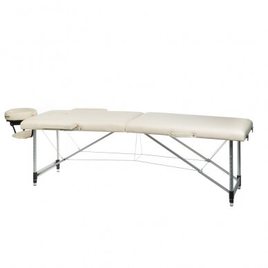 Professional folding massage table BS-723, cream color