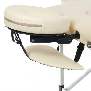 Professional folding massage table BS-723, cream color 4