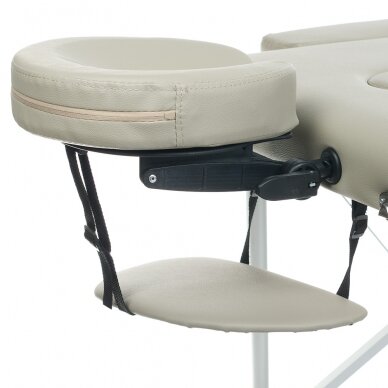 Professional folding massage table BS-723,  grey color 4