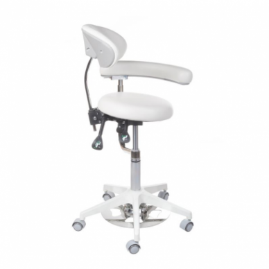 Professional medical chair for doctors and nurses BD-Y914, white color