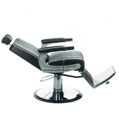 Profesionali barberio kėdė kirpykloms ir grožio salonams ODYS BH-31825M, juodos spalvos 7