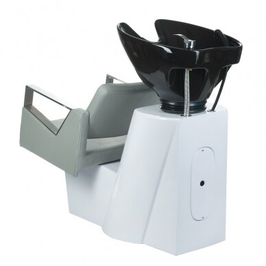 Professional hairdresser sink for beauty salons Arturo BR-3573,  light gray color 4