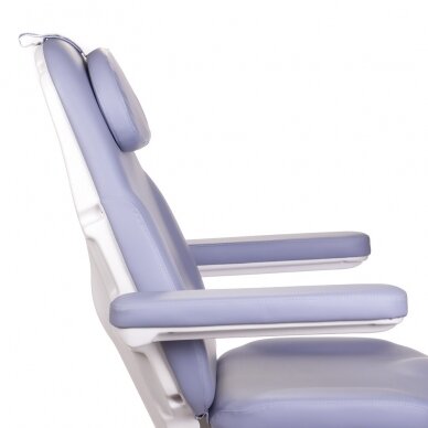 Professional electric recliner-bed for beauticians MODENA BD-8194, 3 motors, purple color 3