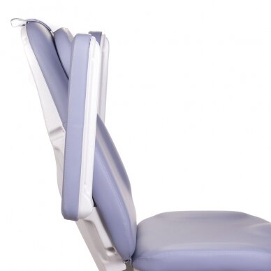 Professional electric recliner-bed for beauticians MODENA BD-8194, 3 motors, purple color 4