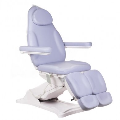 Professional electric podiatry chair for pedicure procedures MODENA PEDI BD-8294, 2 motors, lavender color