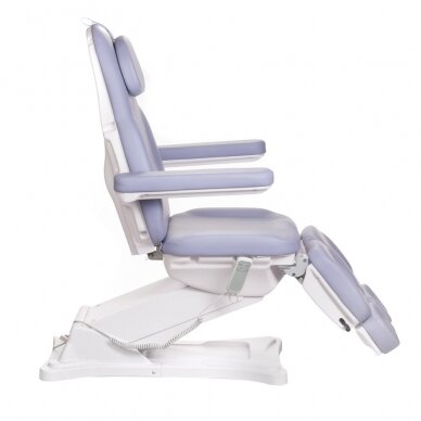 Profesionali elektrinė podologinė kėdė pedikiūro procedūroms MODENA PEDI BD-8294, 2 variklių, levandų spalvos 5