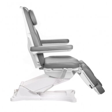 Professional electric podiatry chair for pedicure procedures MODENA PEDI BD-8294, 2 motors, gray color 1