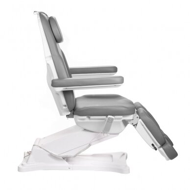 Profesionali elektrinė podologinė kėdė pedikiūro procedūroms MODENA PEDI BD-8294, 2 variklių, pilkos spalvos 1
