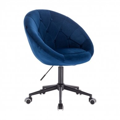 Beauty salons and beauticians stool HR8516K dark blue vellum