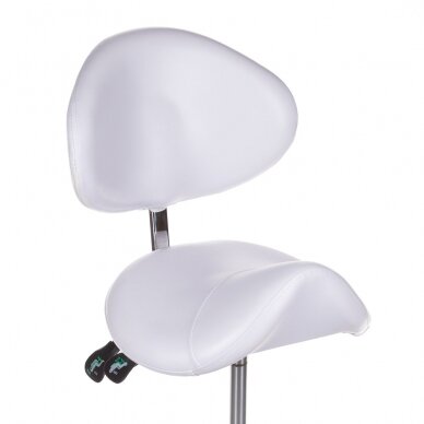 Professional masters chair for beauticians and beauty salons BY-3004, white color 3