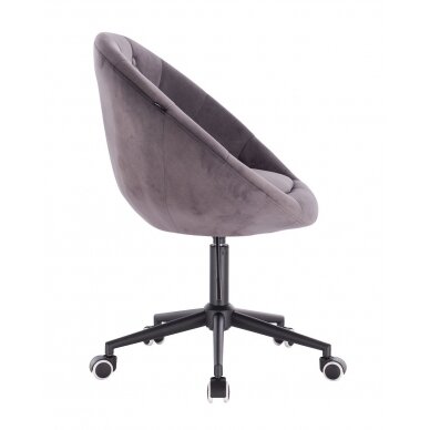 Beauty salons and beauticians stool HR8516K graphite vellum 2